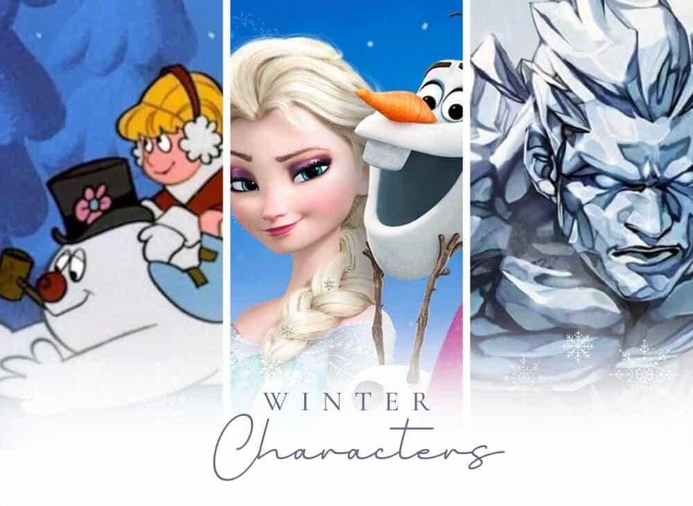 10 Popular Winter Cartoon Characters