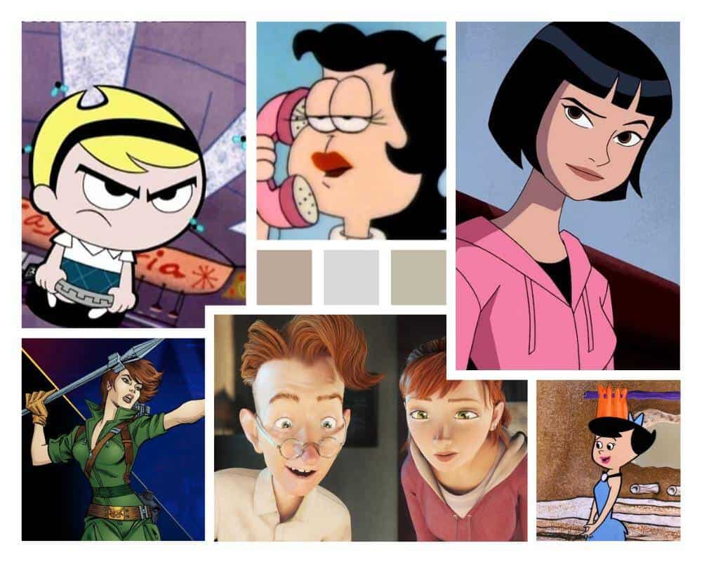 The Most Popular Cartoon Characters With Short Hair