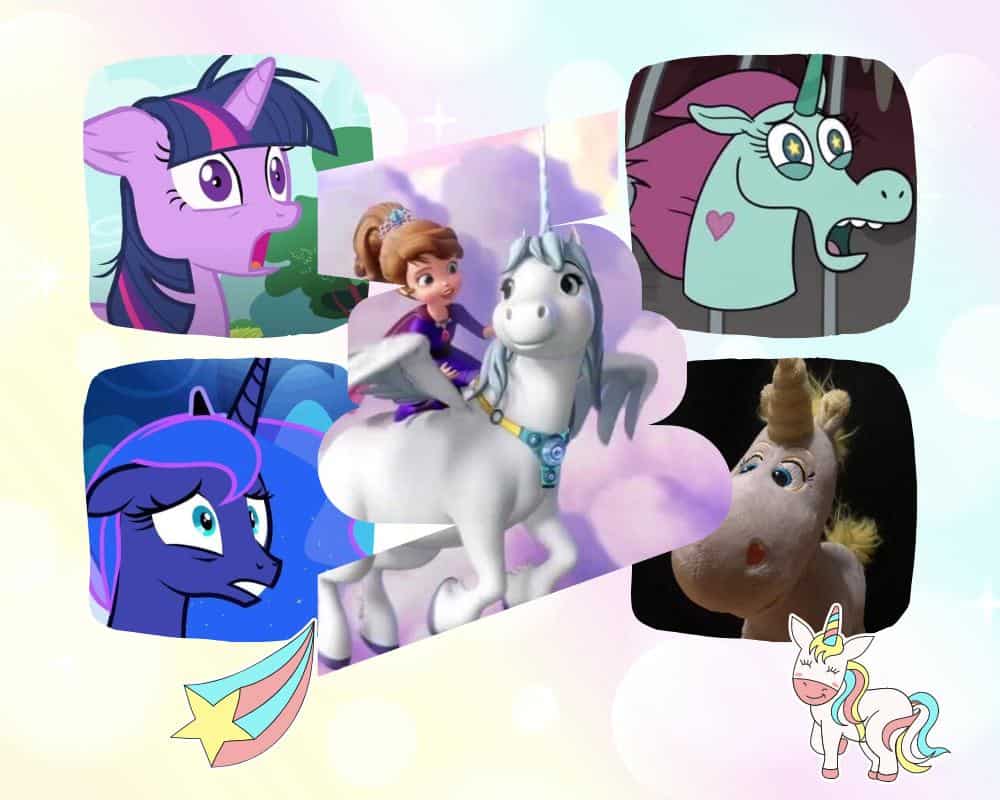 10 Cartoon Unicorn Characters - Adorable and Enchanting