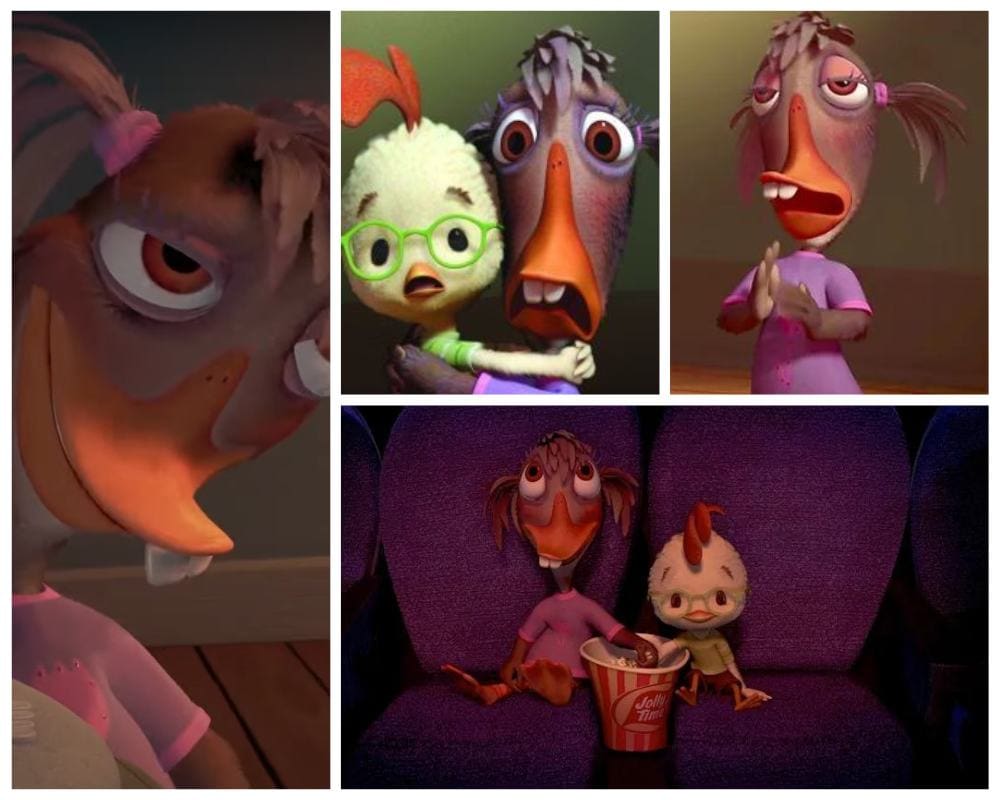 The Duck From Chicken Little A Comical Supporting Character   Duck In Chicken Little 