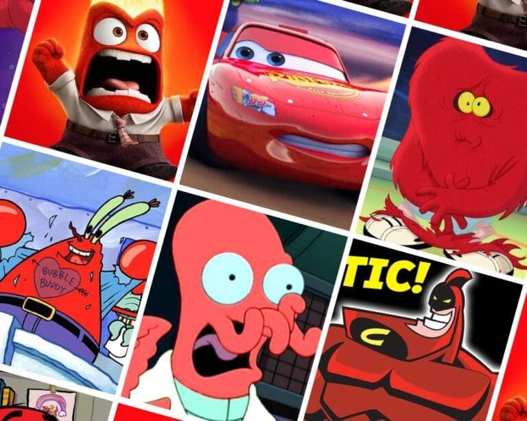 Important Notes Cartoon Red Cartoon Characters: My 24 Favorites