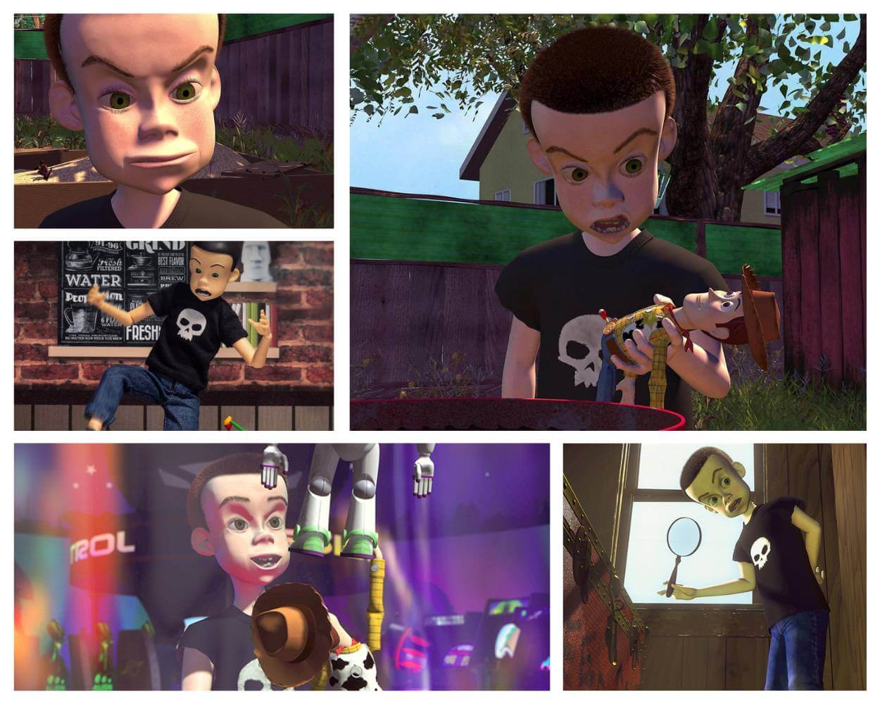 Sid Phillips The Toy Story Bully