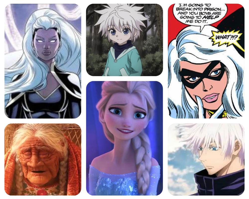 The Best 17 Characters With White Hair