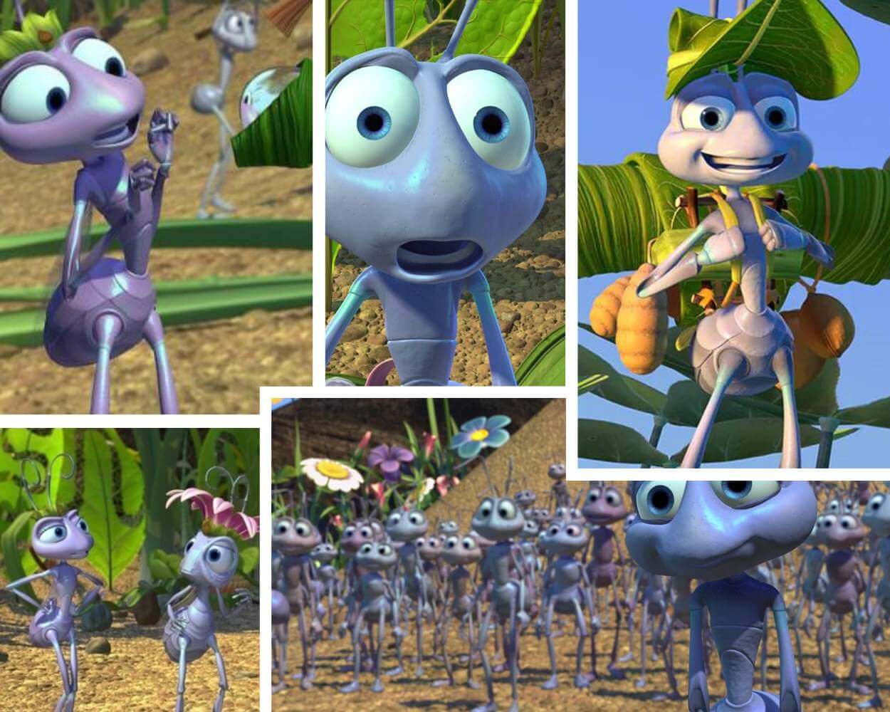 Ant characters in A Bug's Life