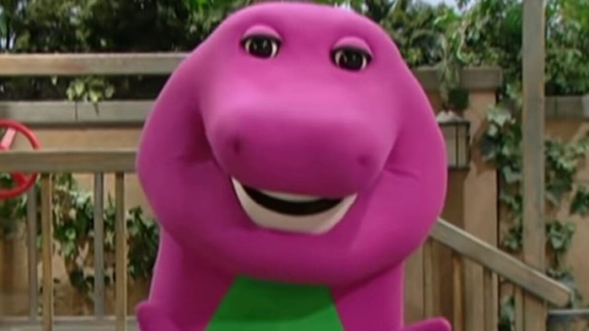 Barney & Friends Is A Cute Cartoon Dinosaur (1992-2009)