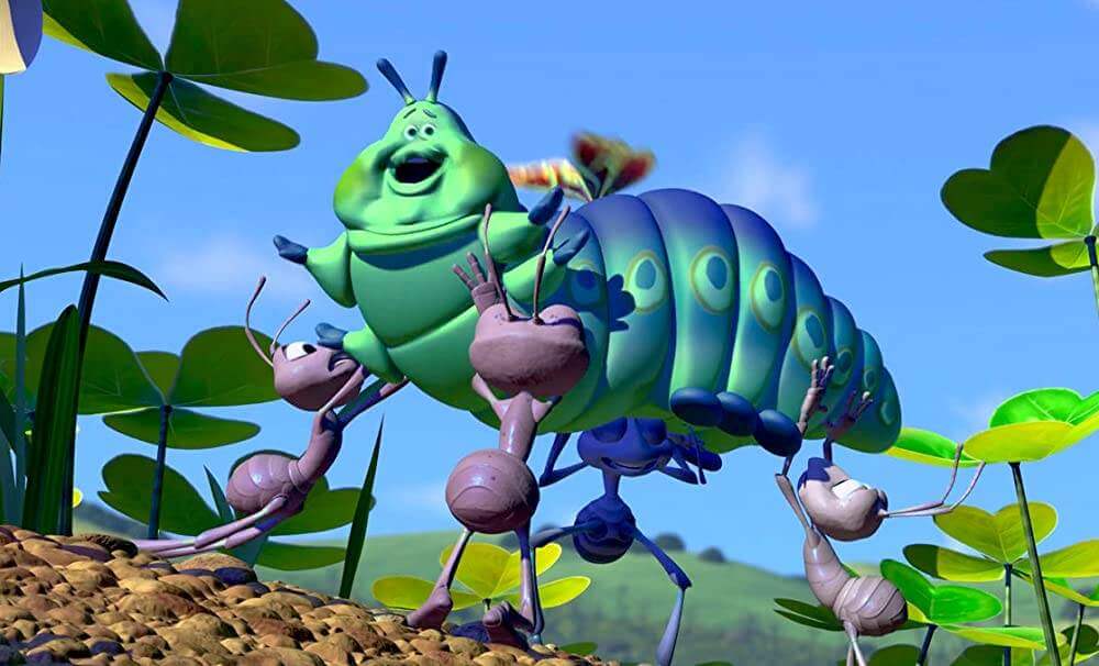 Caterpillars in A Bug's Life