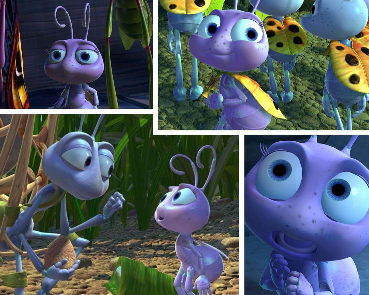 Dot's Journey in A Bug's Life