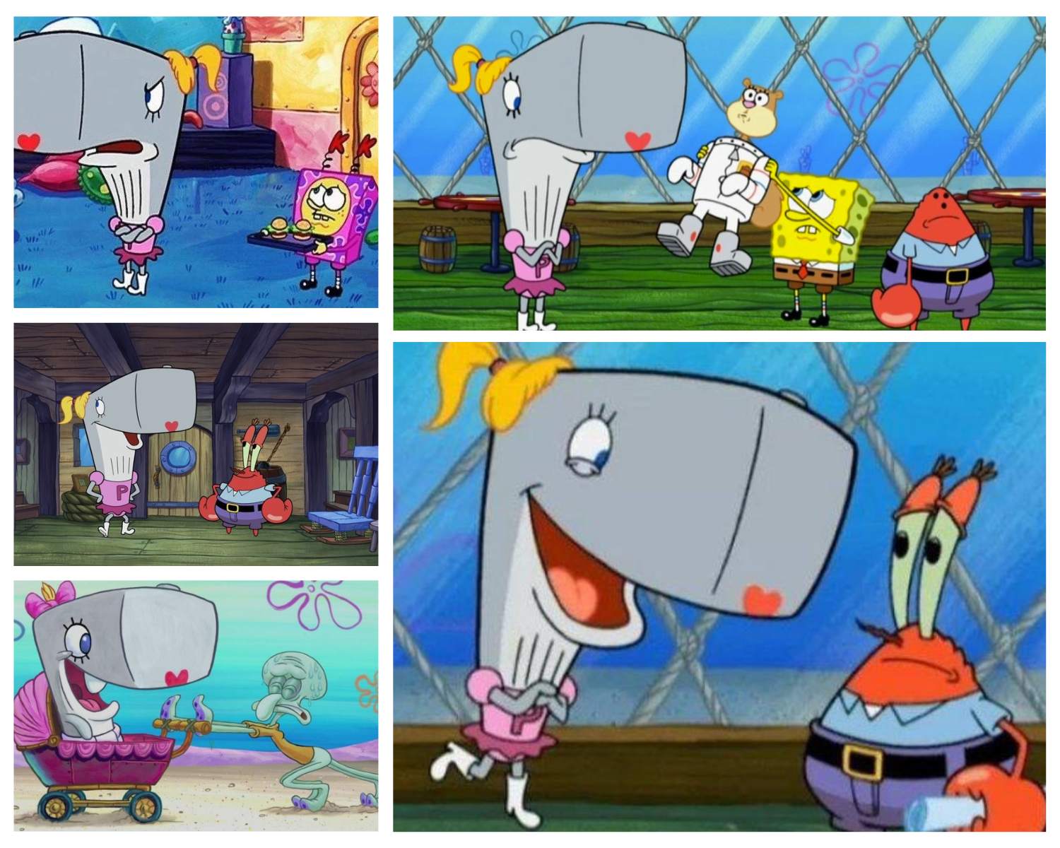 Pearl Krabs The Teenage Whale from SpongeBob SquarePants