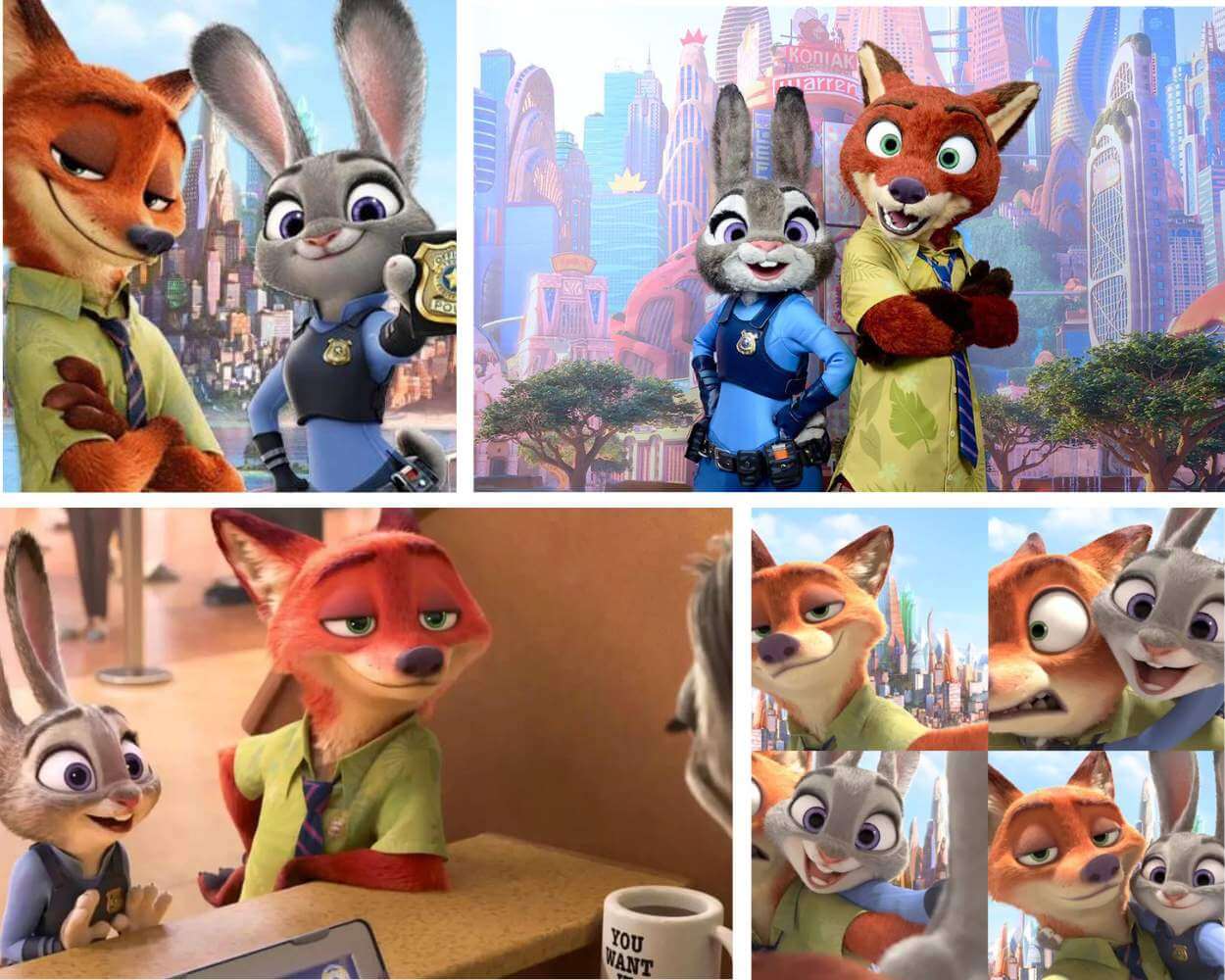 The Dynamic Duo - Judy Hopps and Nick Wilde