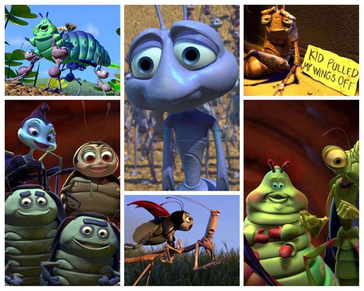 list of characters in A Bug's Life