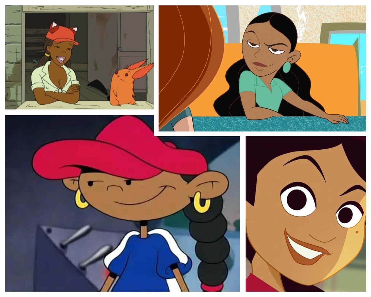 15 Swag Black Female Cartoon Characters 