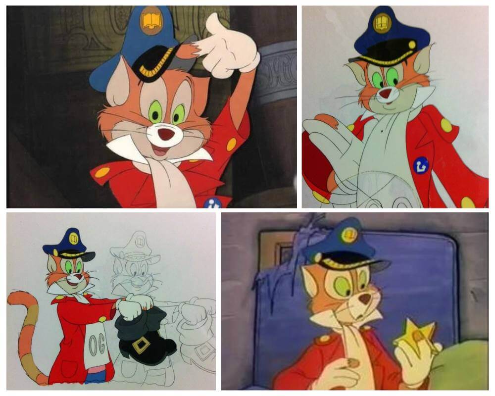 Captain O.G. Readmore - police cartoon character
