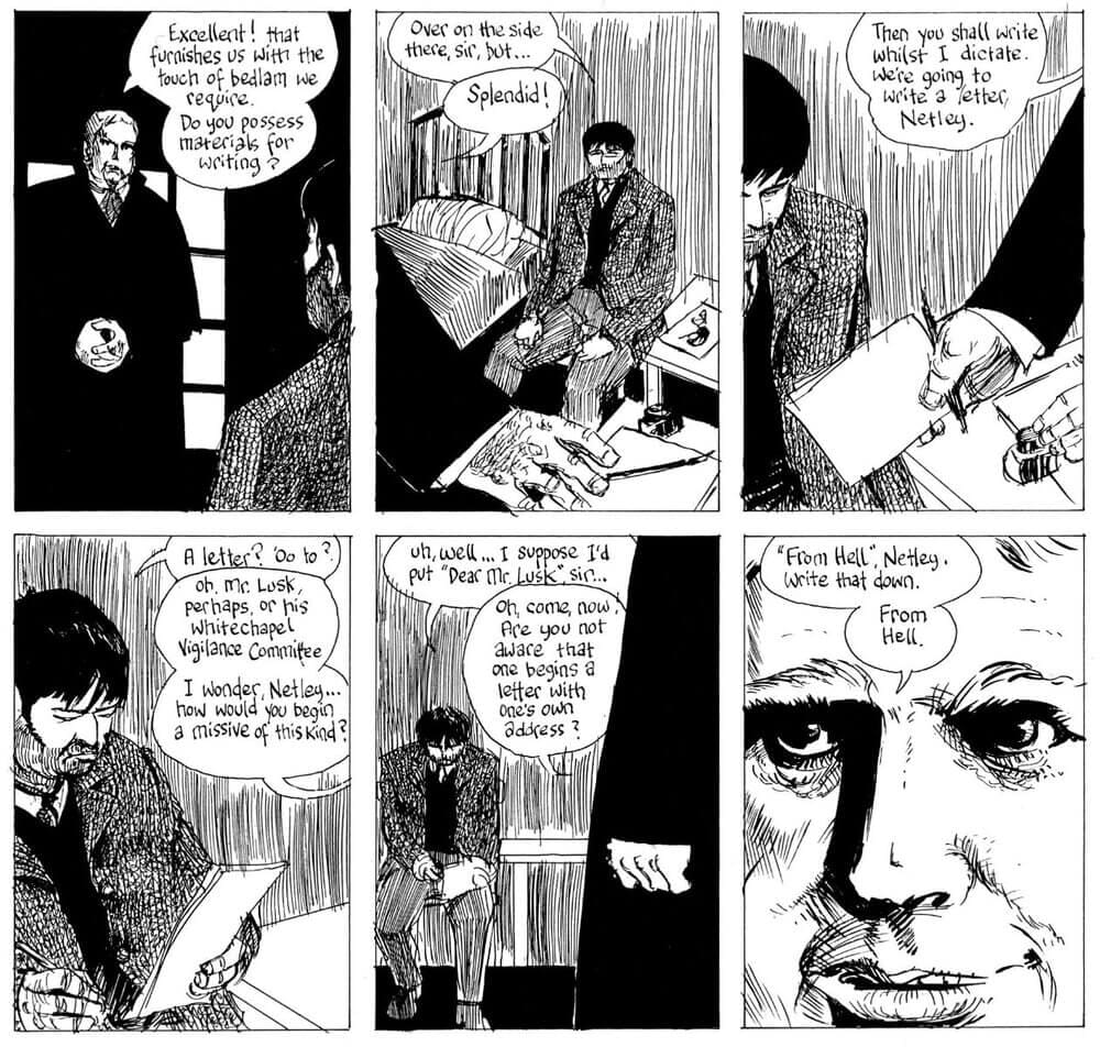 From Hell - Black n White Comics