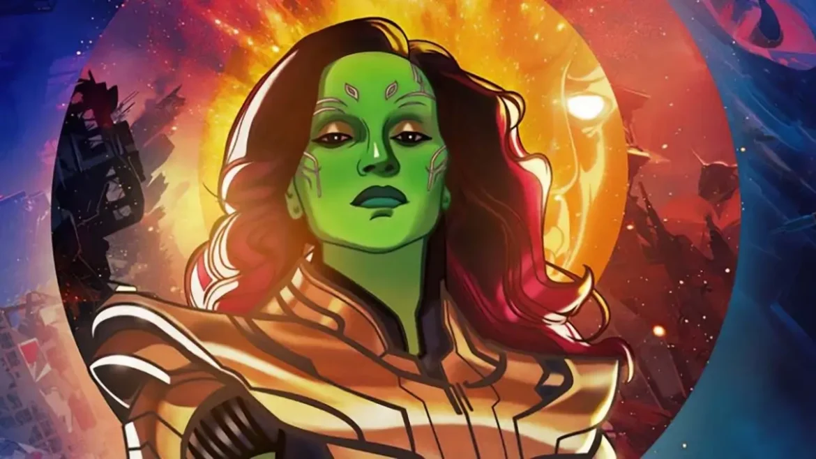 Gamora - green super hero