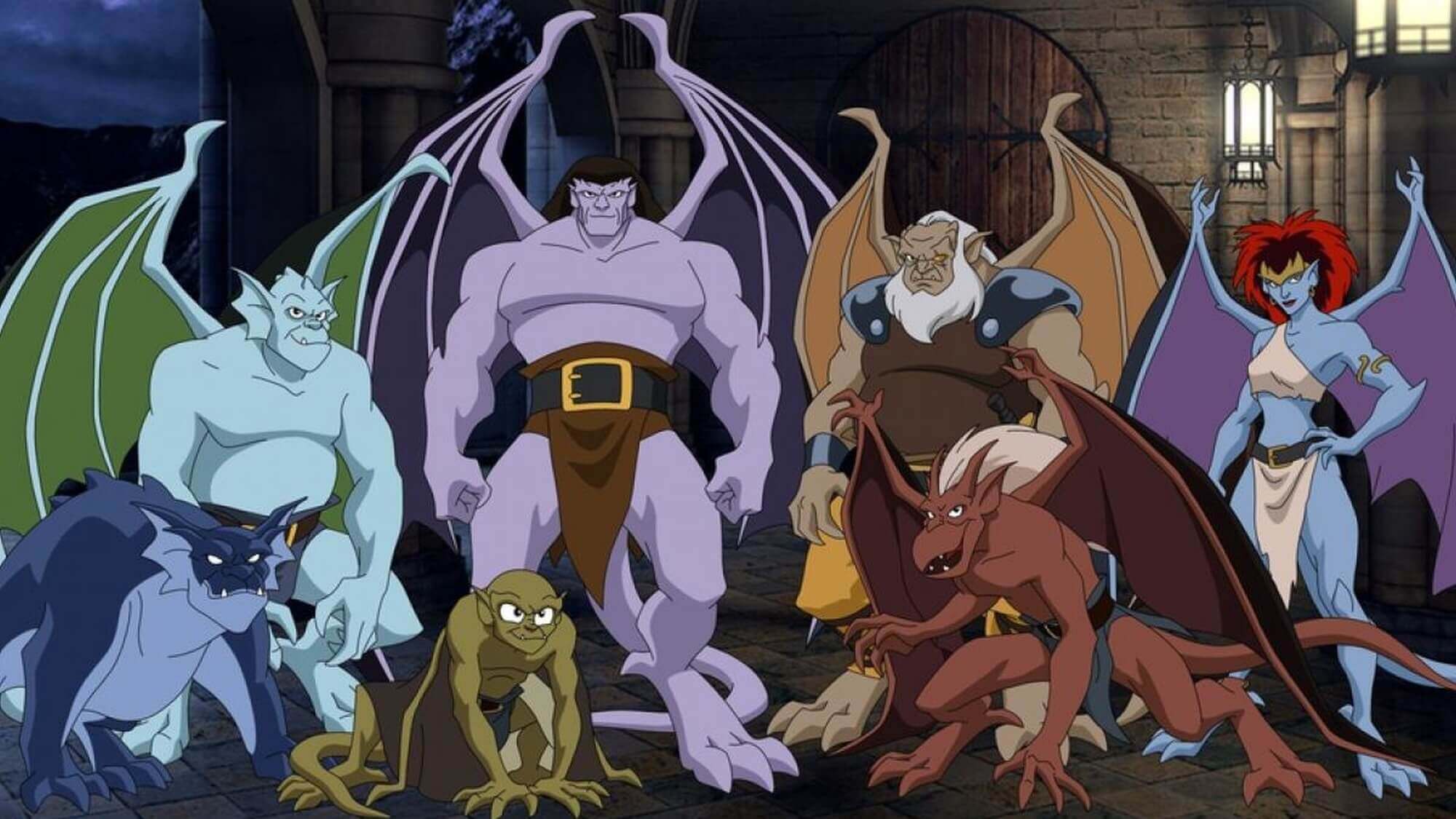 Gargoyles - 90's tv cartoon characters