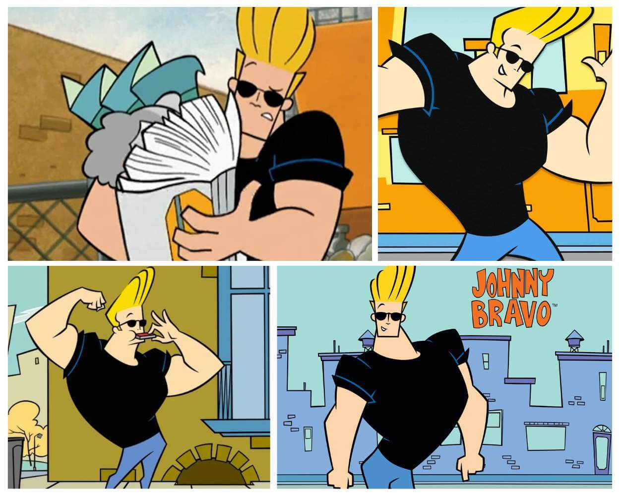 Johnny Bravo - 90's cartoon network characters