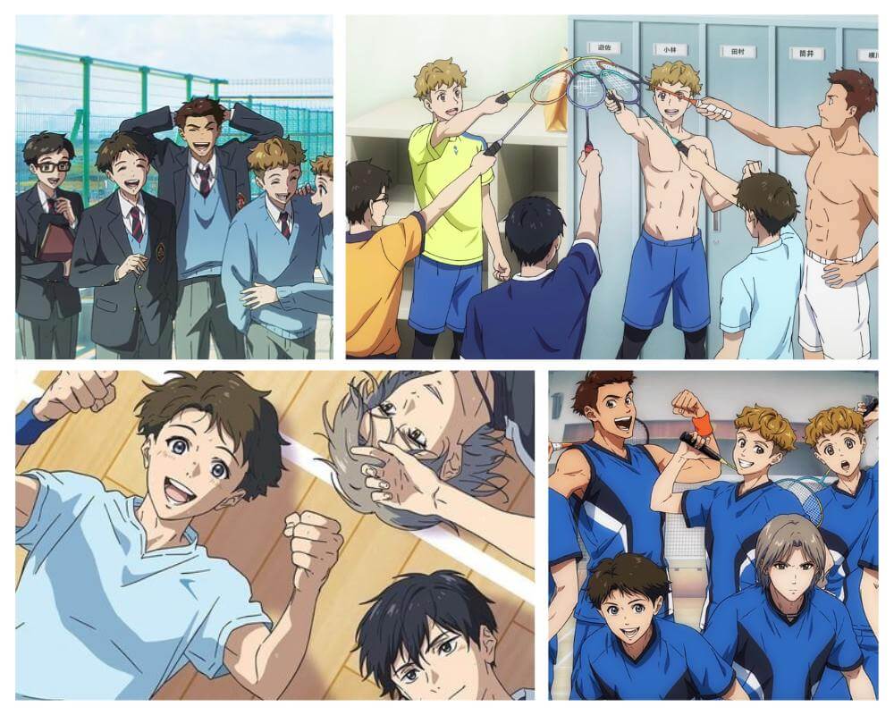 Love All Play Badminton Anime Casts Real-Life Badminton Players