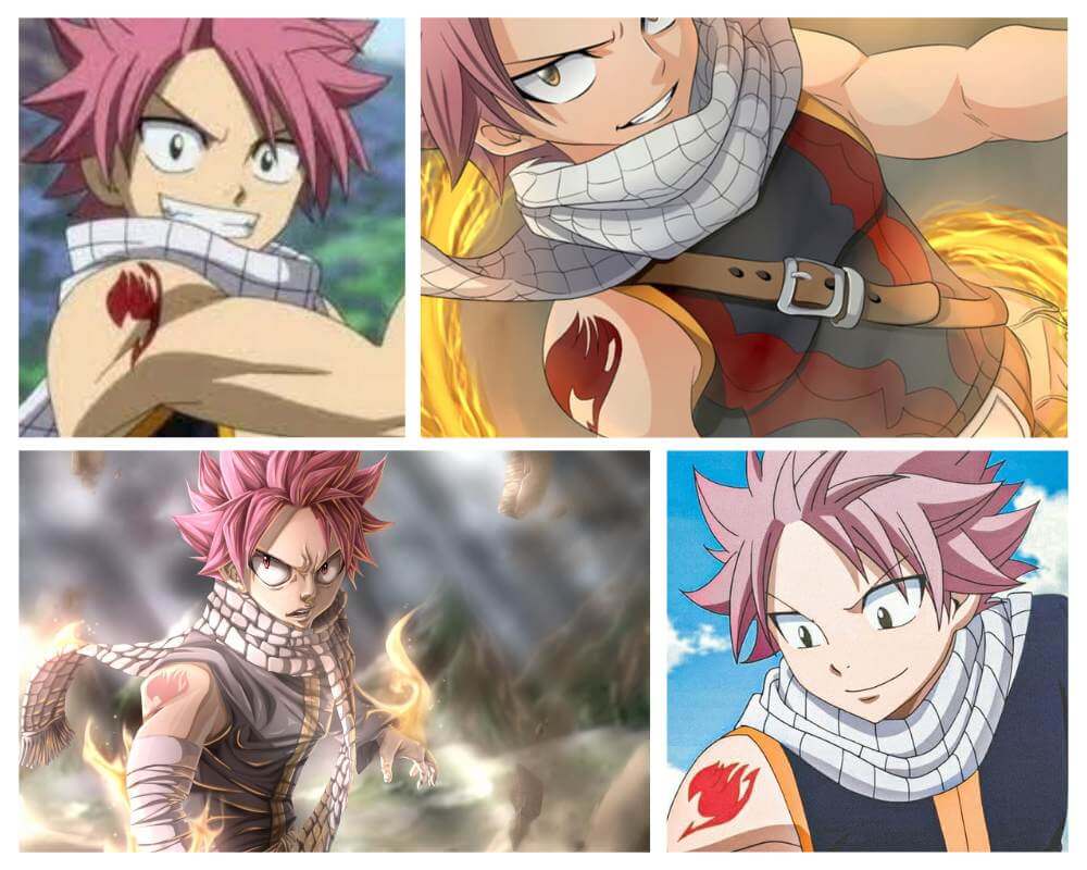 Natsu Dragneel Tattoos From Fairy Tail