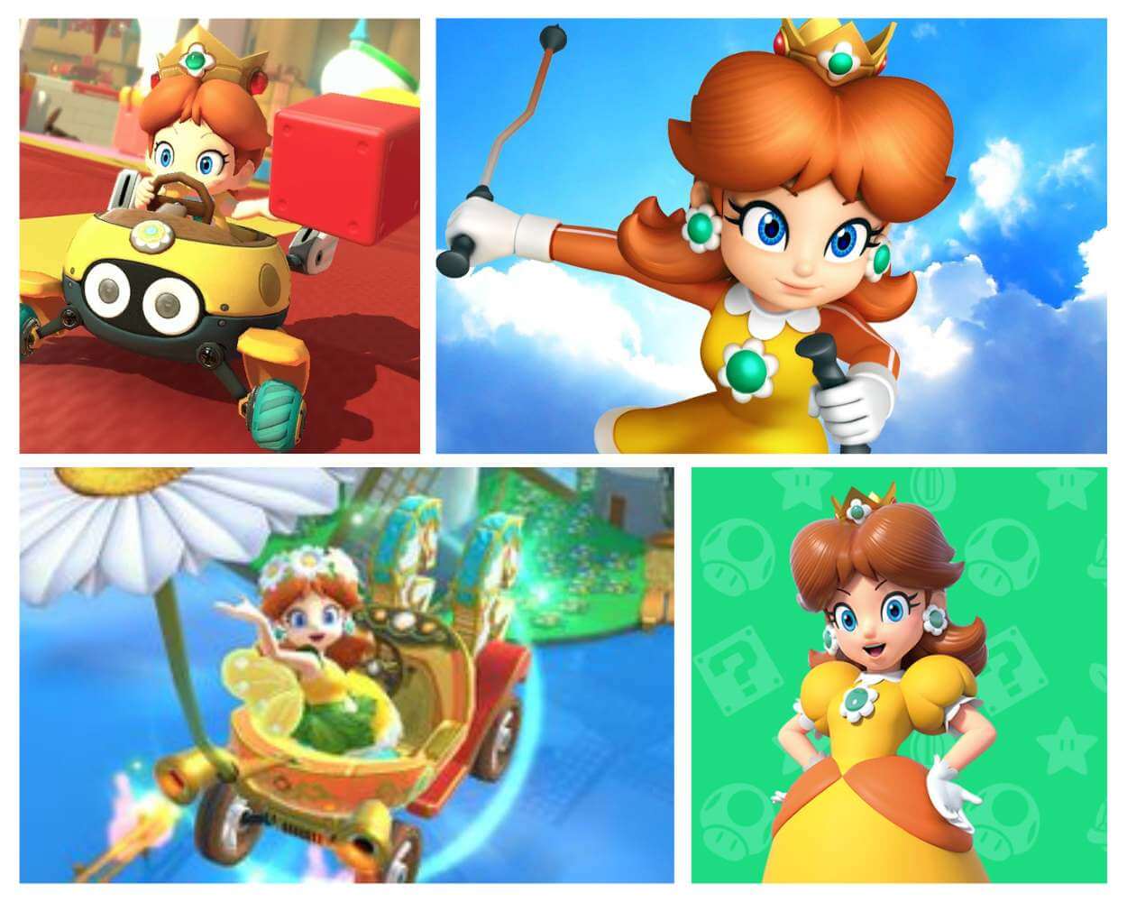 Princess Daisy - Mario Female Characters