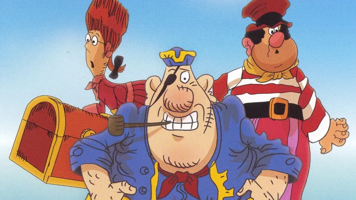 Return to Treasure Island (1989) - pirate cartoons