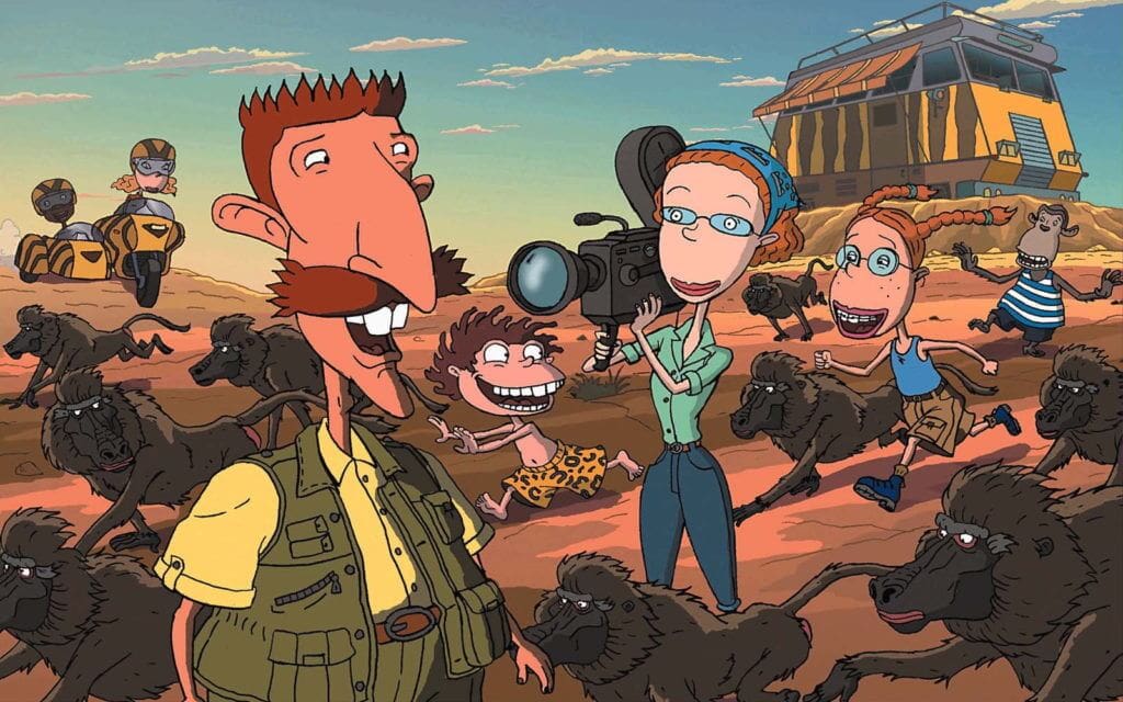 The Wild Thornberrys - old cartoon characters from the 90's