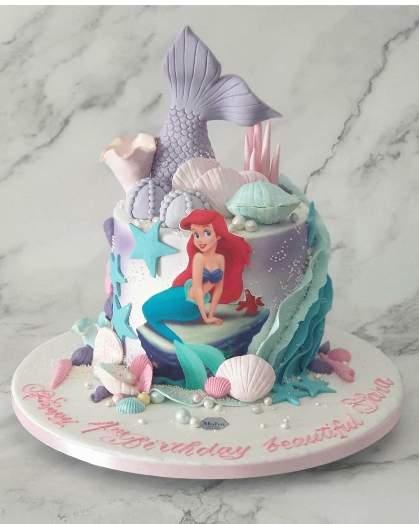 ariel cake ideas