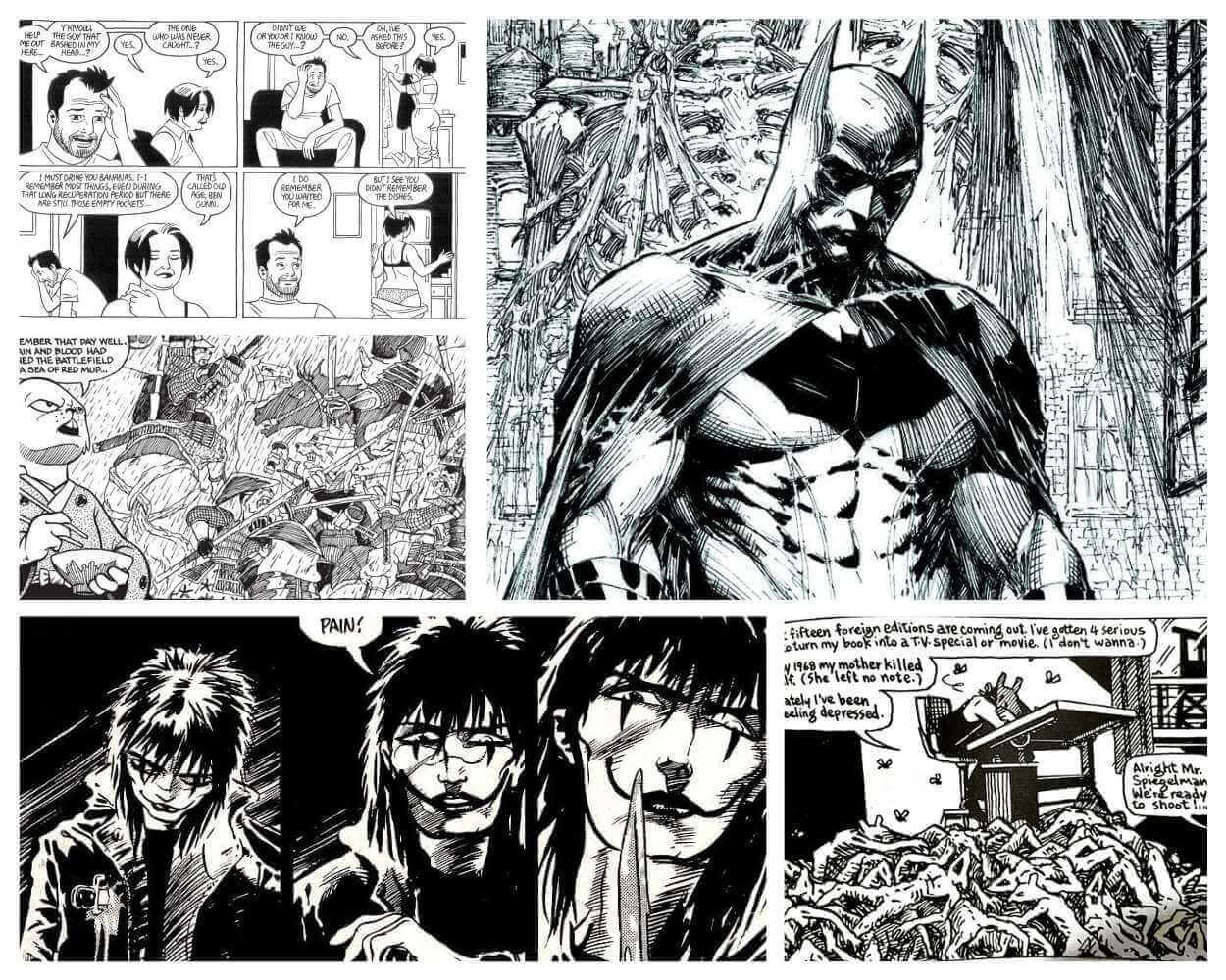 Blackn white comics com