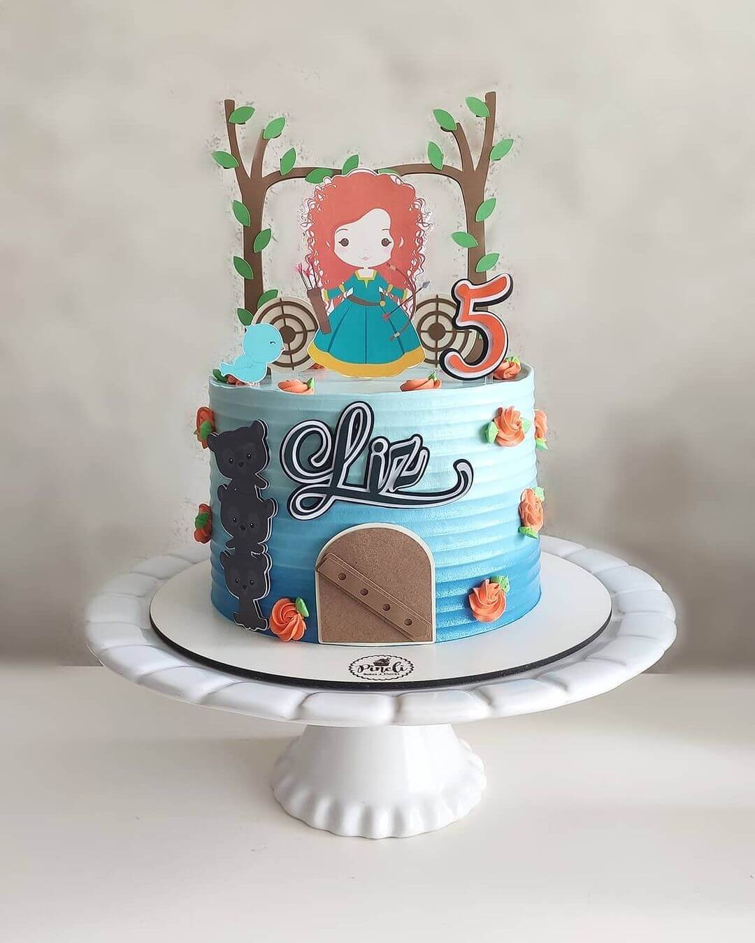 brave birthday cake