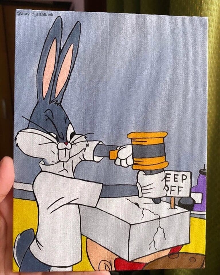 20+ Cartoon Painting Ideas For The Whole Family