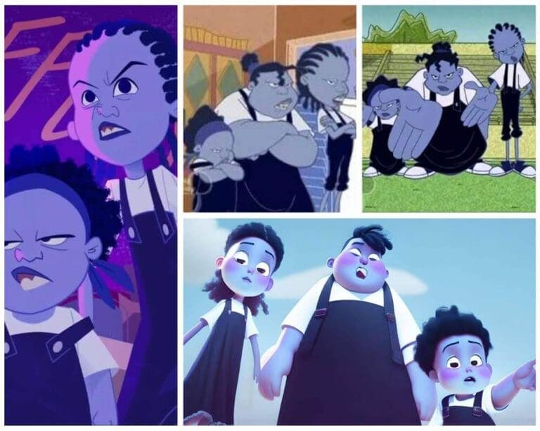 the-gross-sisters-why-they-are-blue-and-who-is-who