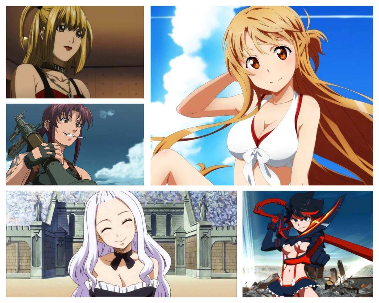 Who are the sexiest adult female anime characters  Quora