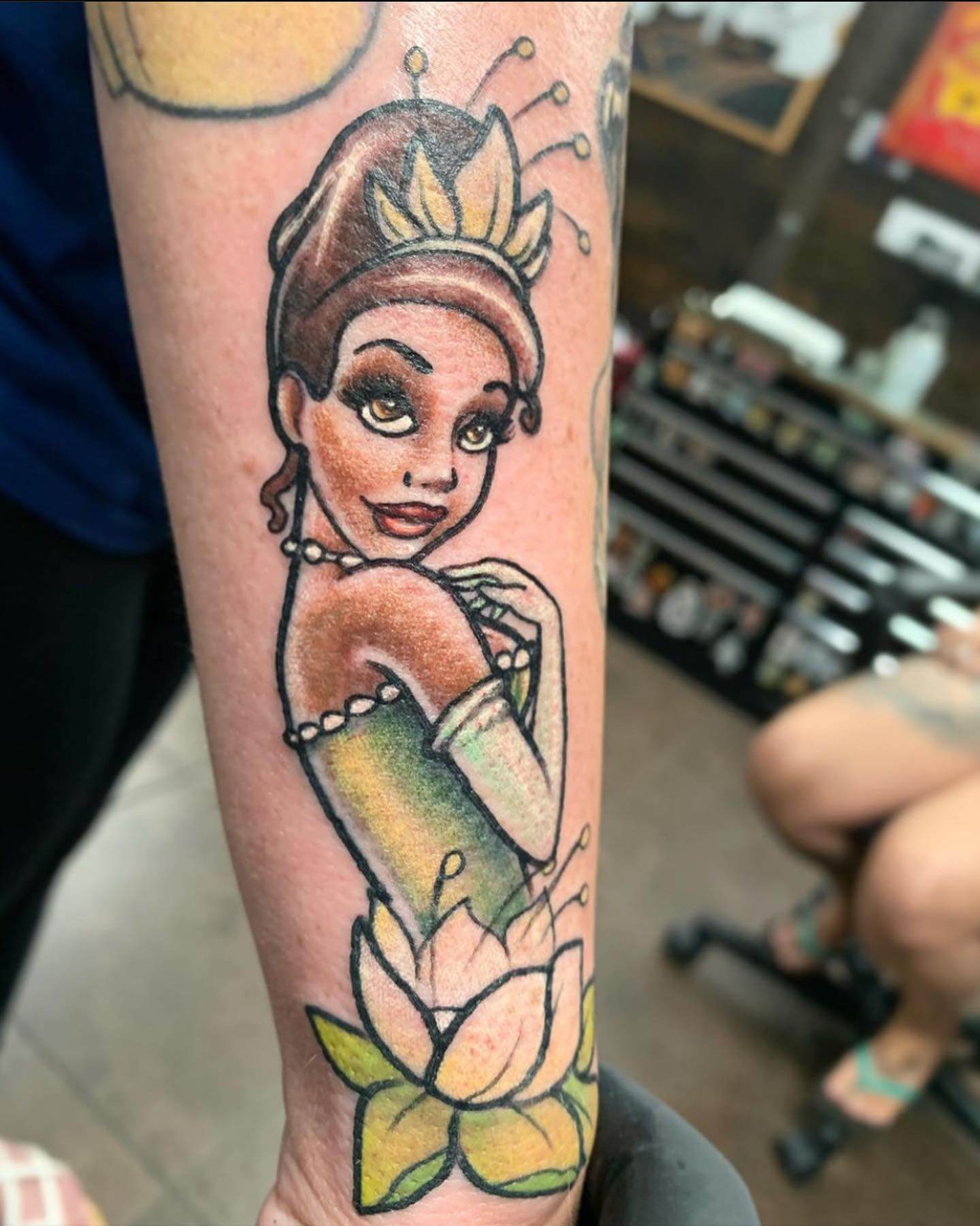princess tiana tattoo