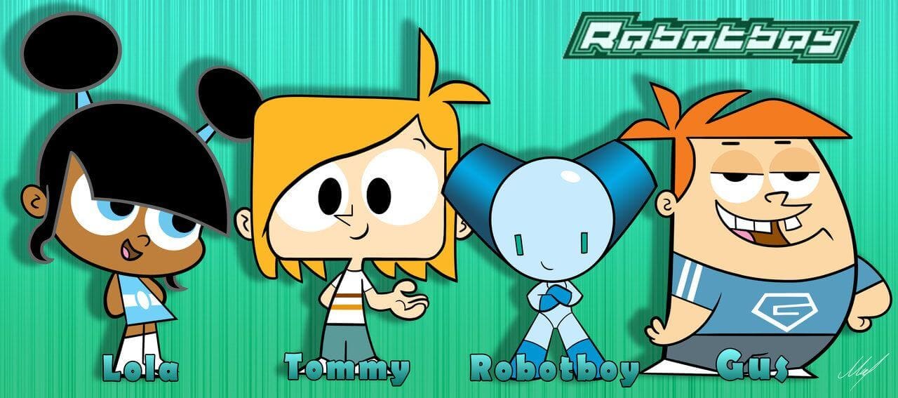 robot boy cartoon characters