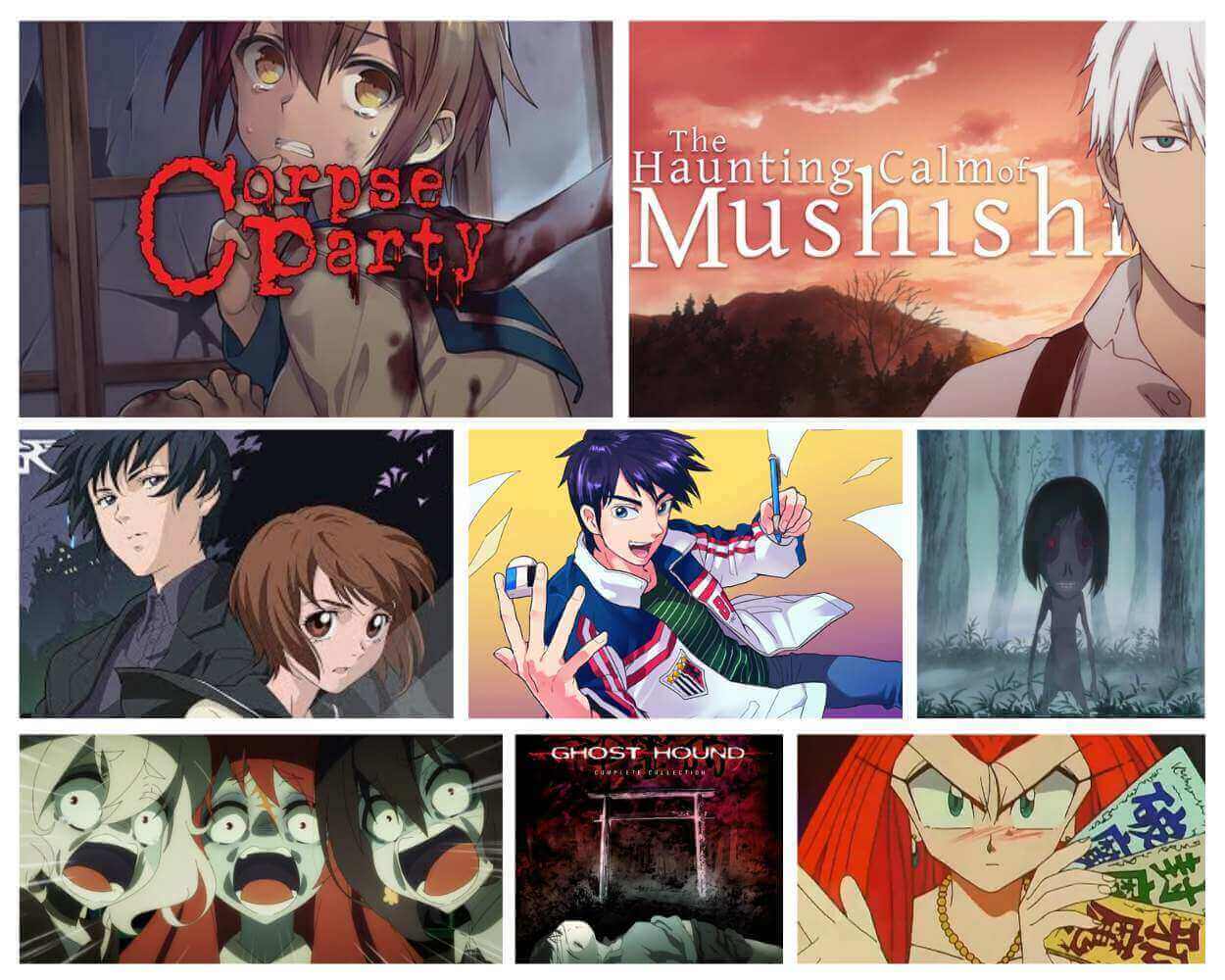 Anime Shows about ghosts, the paranormal & the supernatural