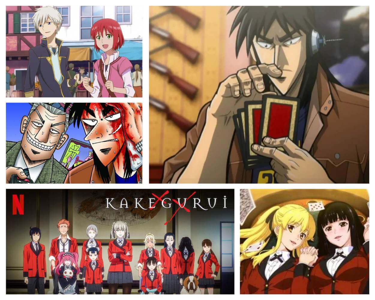 Best gambling related animes