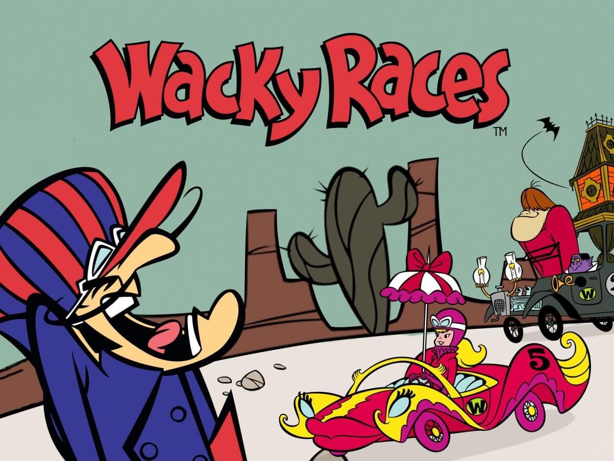 Cartoon Characters in Wacky Races