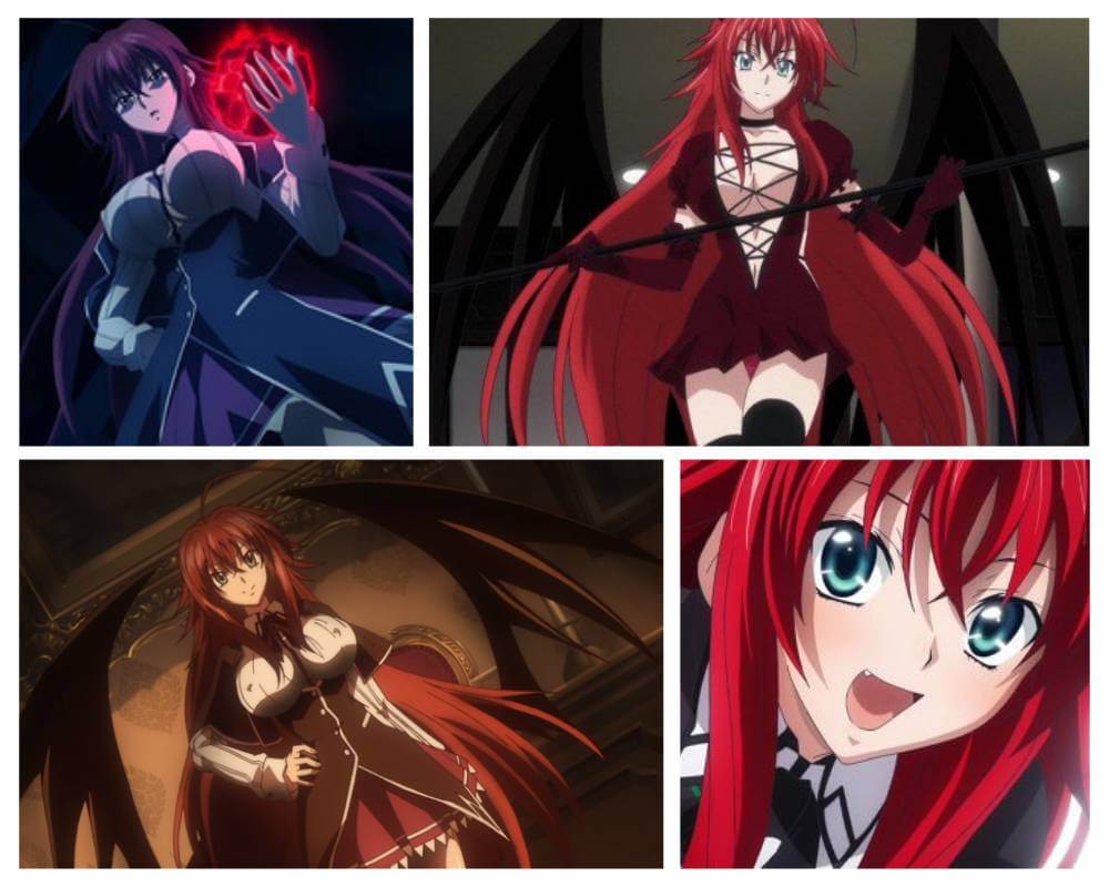 Rias Gremory - most powerful demon lord in anime