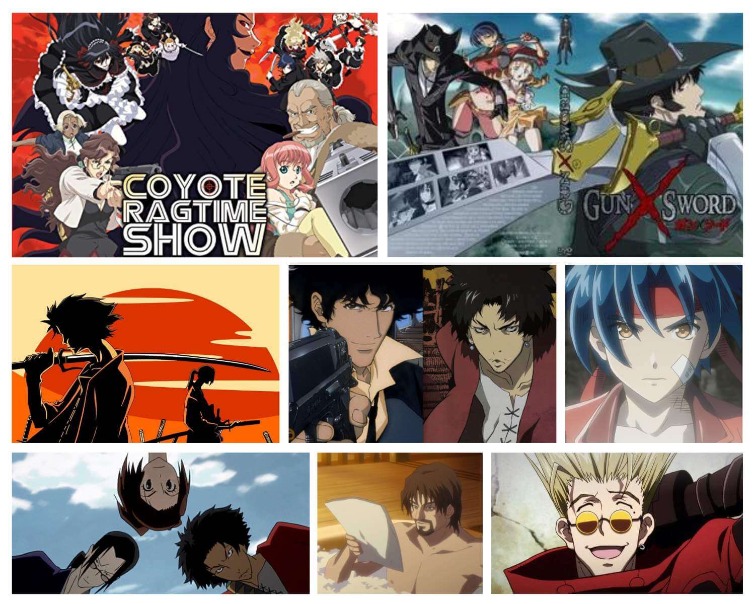 10 Best Anime That Take Viewers To The Wild West