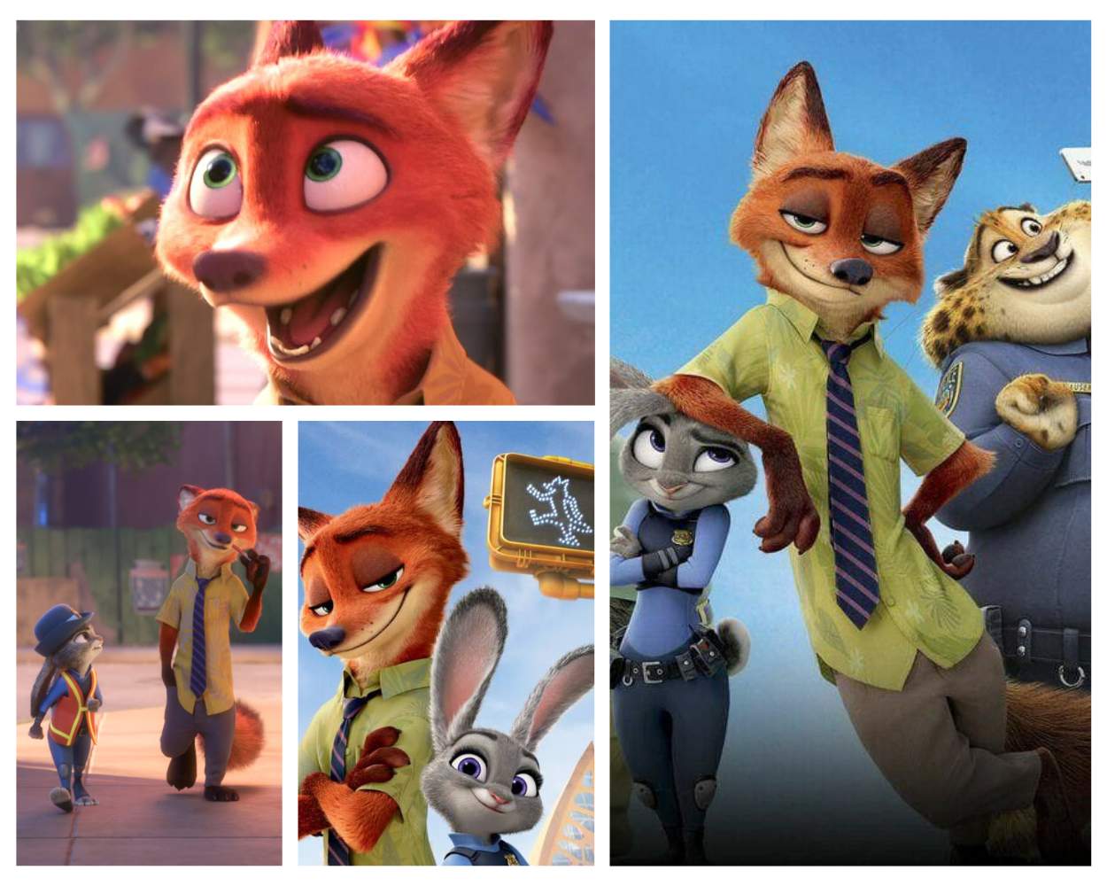 Zootopia - NICK WILDE, the scamming fox who Judy reluctantly teams