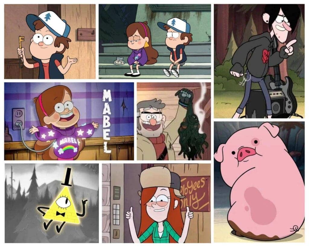 Gravity Falls Characters The Complete Cast Guide Gravity Falls Characters The Complete Cast Guide