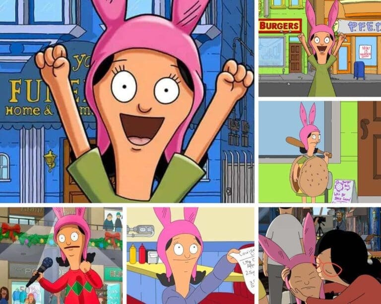 Louise Belcher from Bob's Burgers