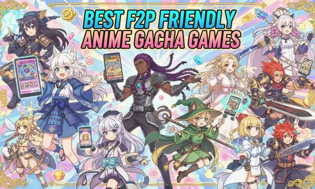 F2P Friendly Anime Gacha Games