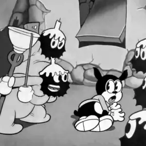 Bimbo public domain cartoon character