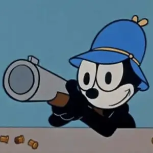 Felix the Cat public domain cartoon character