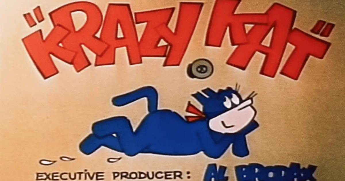 Krazy Kat, a public domain cartoon character from the early comic and cartoons