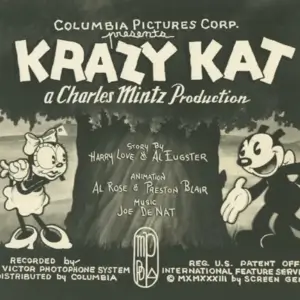 Krazy Kat public domain cartoon character