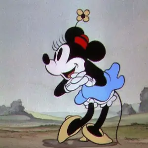 Minnie Mouse public domain cartoon character