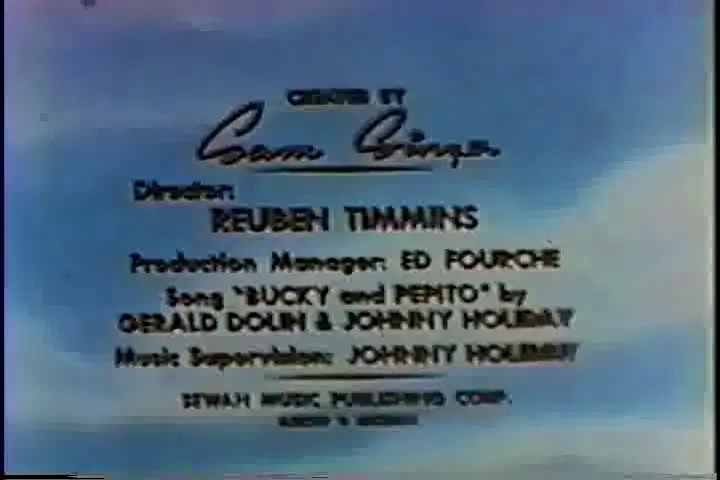 Bucky and Pepito title card
