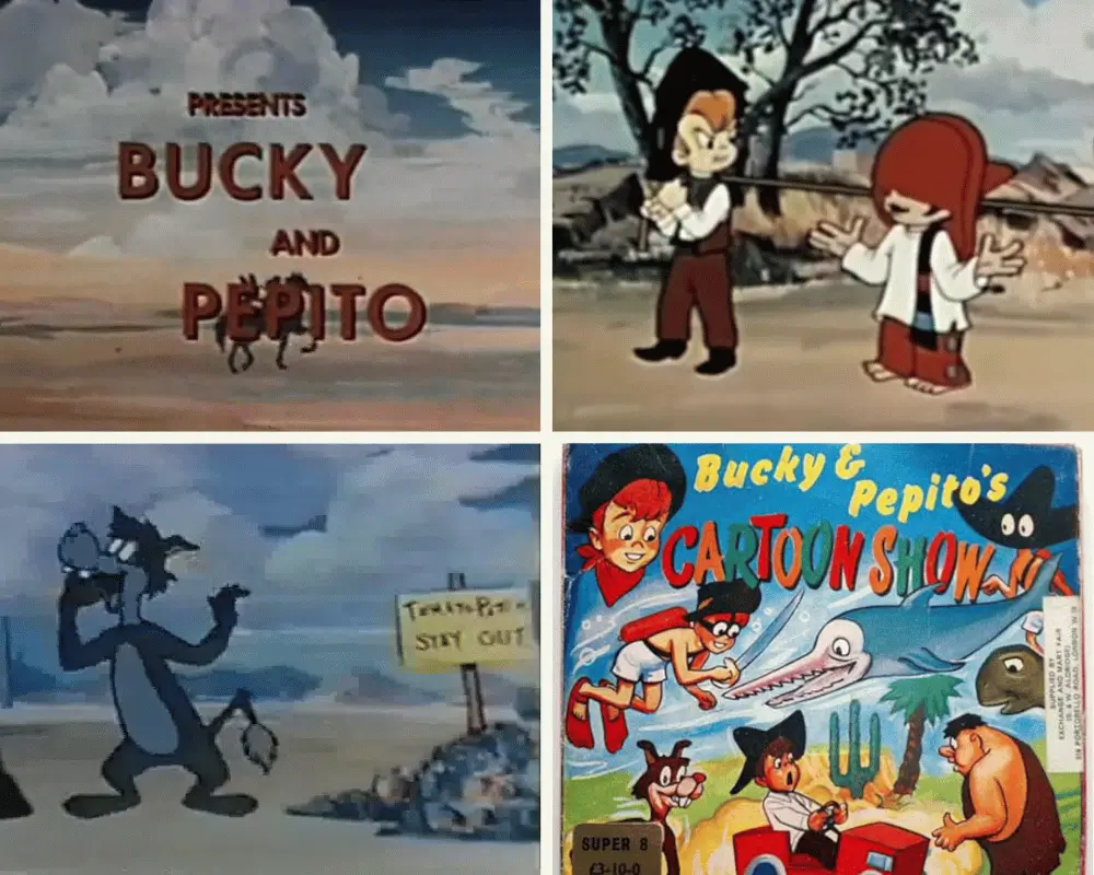 Bucky and Pepito 1959 low-budget 50s cartoon