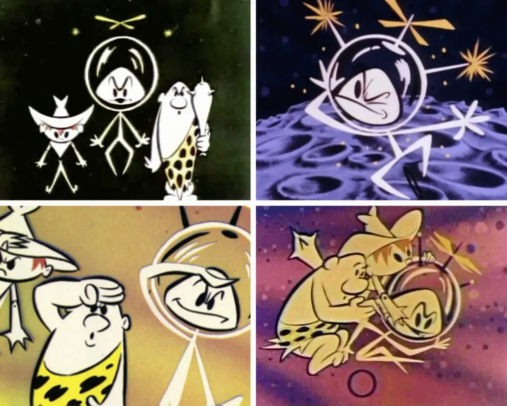 Colonel Bleep 1957 first color 50s cartoon made for television